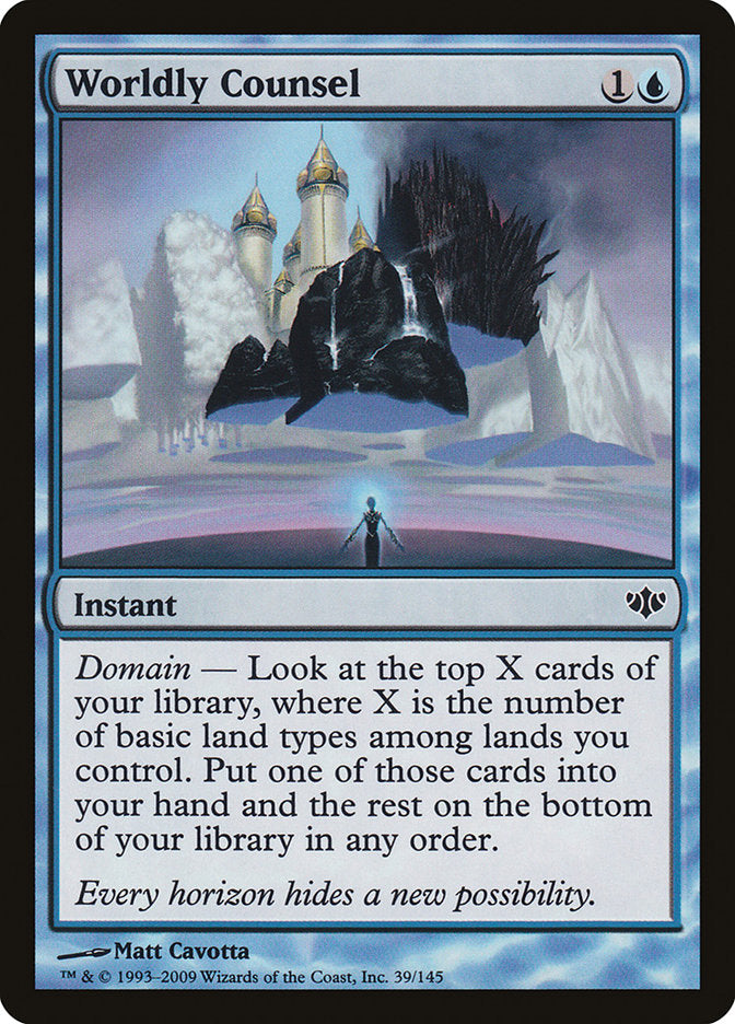Worldly Counsel 39/145 (Conflux)  - Foil | Good Games Modbury