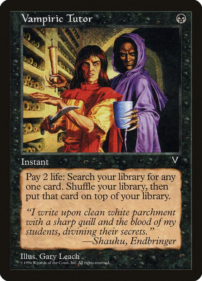 Vampiric Tutor 72/167 (Visions)  | Good Games Modbury