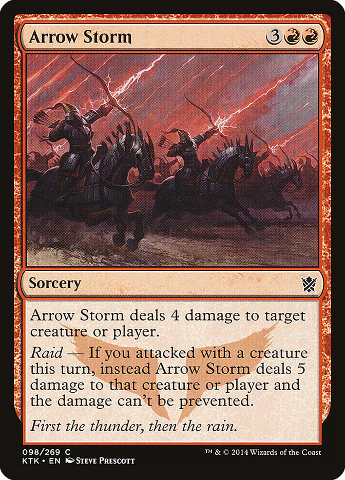 Arrow Storm [Khans of Tarkir] | Good Games Modbury