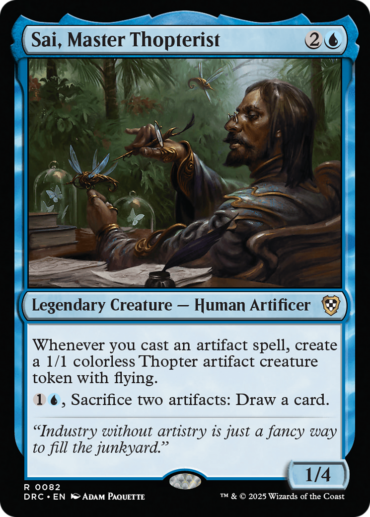 Sai, Master Thopterist [Aetherdrift Commander] | Good Games Modbury