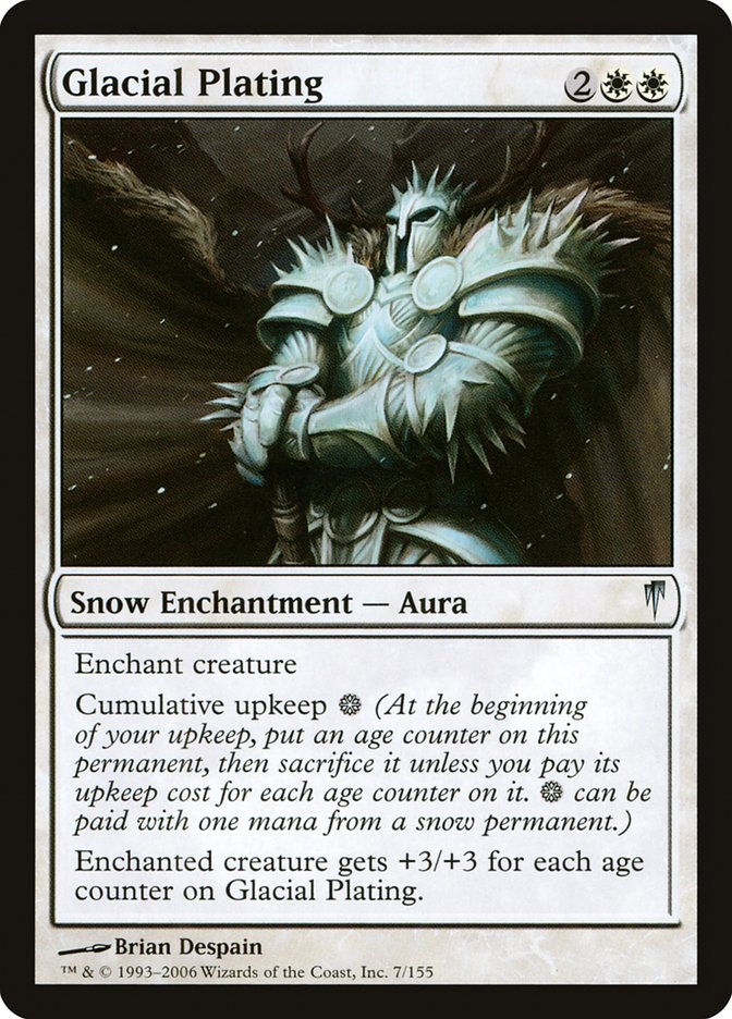 Glacial Plating 7 (Coldsnap)  - Foil | Good Games Modbury