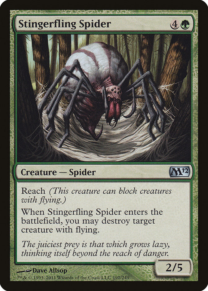 Stingerfling Spider [Magic 2012] | Good Games Modbury