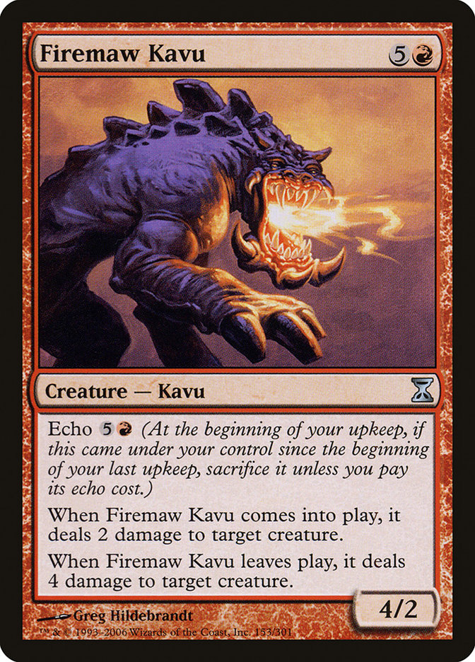 Firemaw Kavu [Time Spiral] | Good Games Modbury