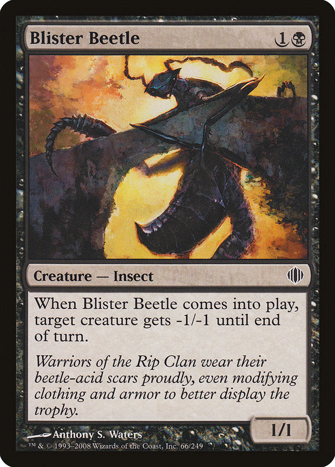 Blister Beetle 66/249 (Shards of Alara)  - Foil | Good Games Modbury