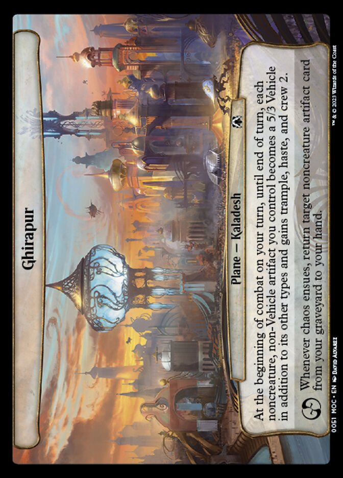Ghirapur 51/79 (Planechase: March of the Machine)  | Good Games Modbury