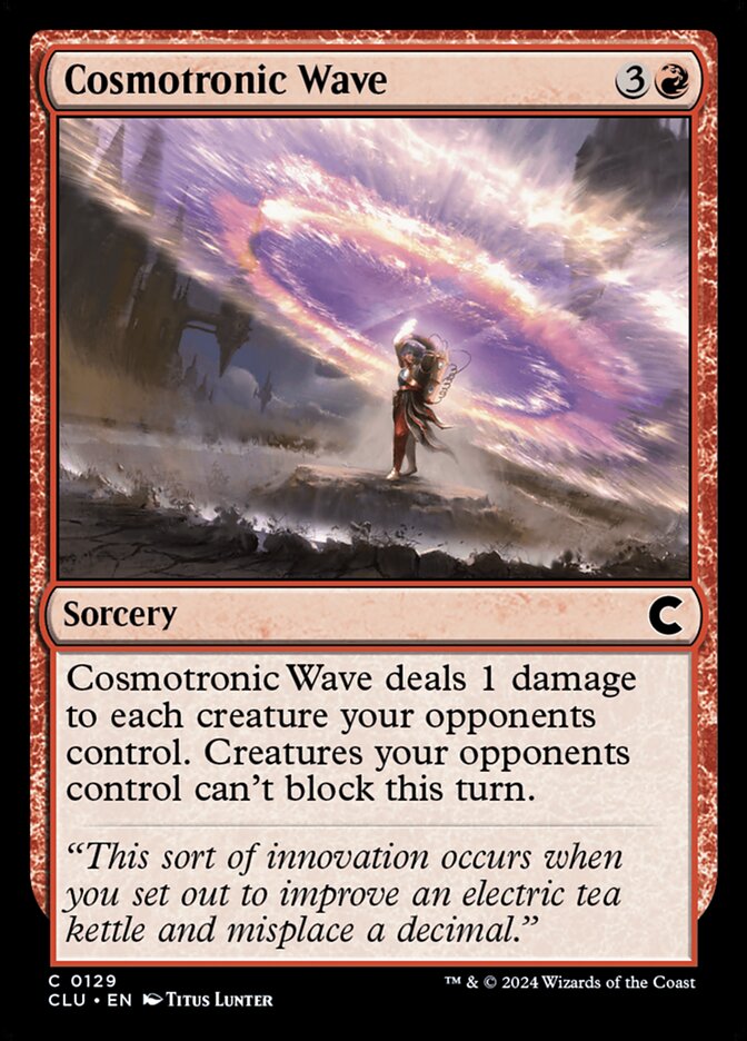 Cosmotronic Wave 129/284 (Ravnica: Clue Edition)  | Good Games Modbury