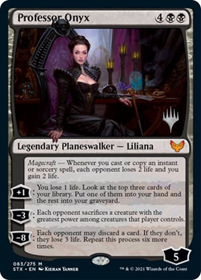 Professor Onyx (Promo Pack) [Strixhaven: School of Mages Promos] | Good Games Modbury