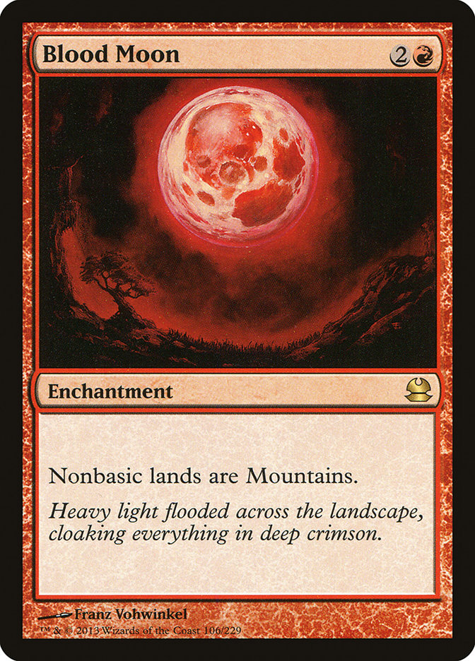 Blood Moon [Modern Masters] | Good Games Modbury