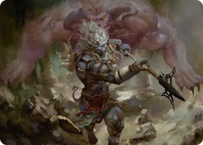 Kimahri Valiant Guardian Art Card 29 (Art Series: FINAL FANTASY)  | Good Games Modbury