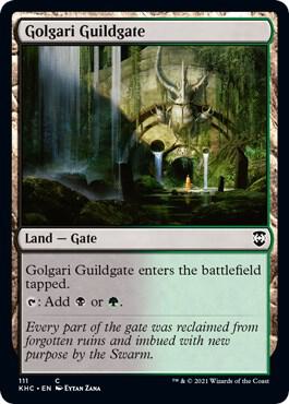 Golgari Guildgate 111/1 (Commander: Kaldheim)  | Good Games Modbury