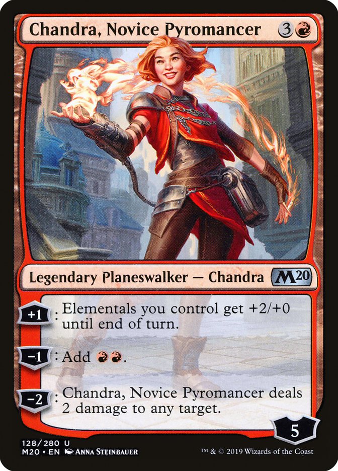 Chandra, Novice Pyromancer 128/280 (Core Set 2020)  | Good Games Modbury