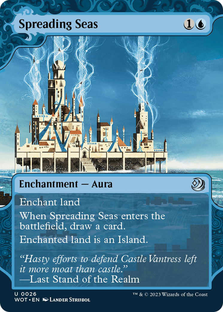 Spreading Seas [Wilds of Eldraine: Enchanting Tales] | Good Games Modbury