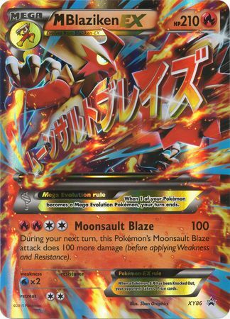 M Blaziken EX (XY86) (Jumbo Card) [XY: Black Star Promos] | Good Games Modbury