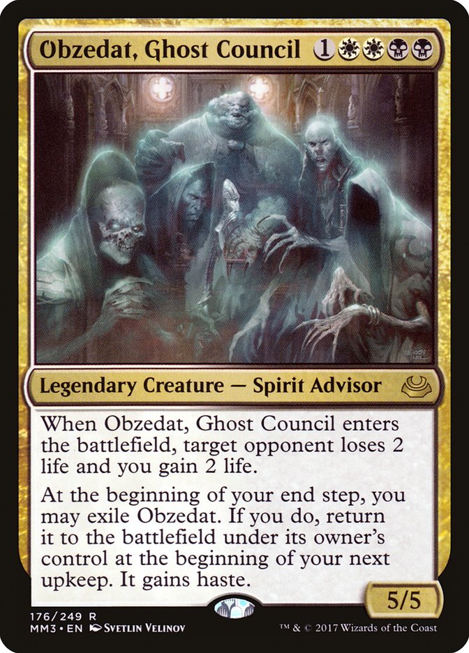 Obzedat, Ghost Council 176/249 (Modern Masters 2017)  | Good Games Modbury