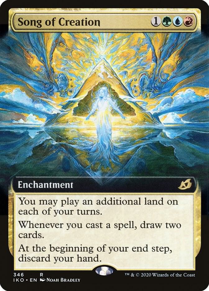 Song of Creation 346/274 (Ikoria: Lair of Behemoths)  - Extended Art | Good Games Modbury