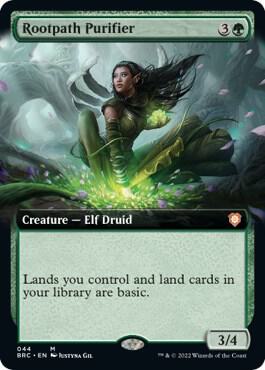 Rootpath Purifier Extended Art 44/40 (Commander: The Brothers' War)  | Good Games Modbury