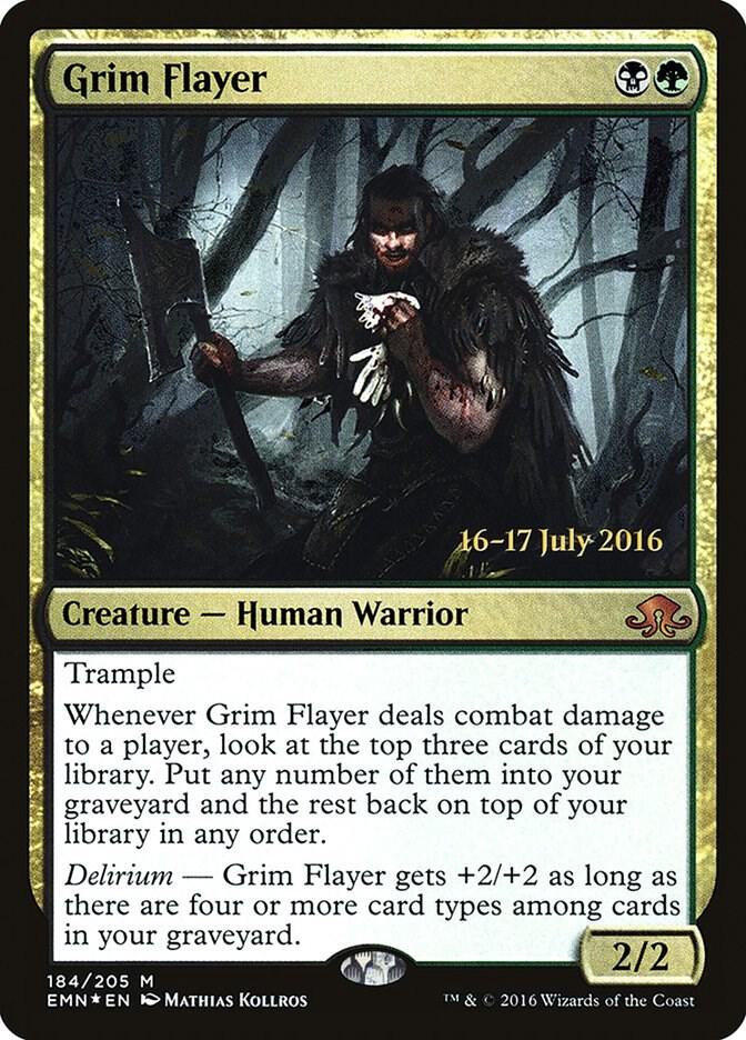 Grim Flayer 184s/77 (Prerelease Cards)  - Foil | Good Games Modbury