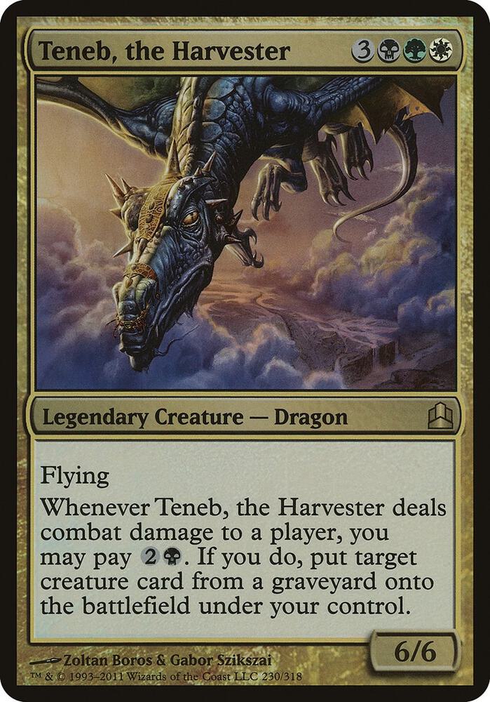 Teneb the Harvester Commander 230/15 (Oversize Cards)  - Foil | Good Games Modbury