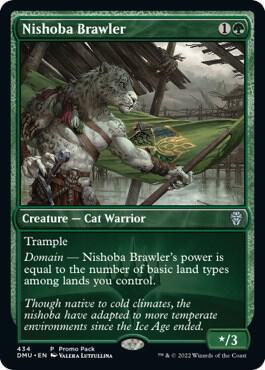 Nishoba Brawler 434 (Promo Pack: Dominaria United)  - Foil | Good Games Modbury