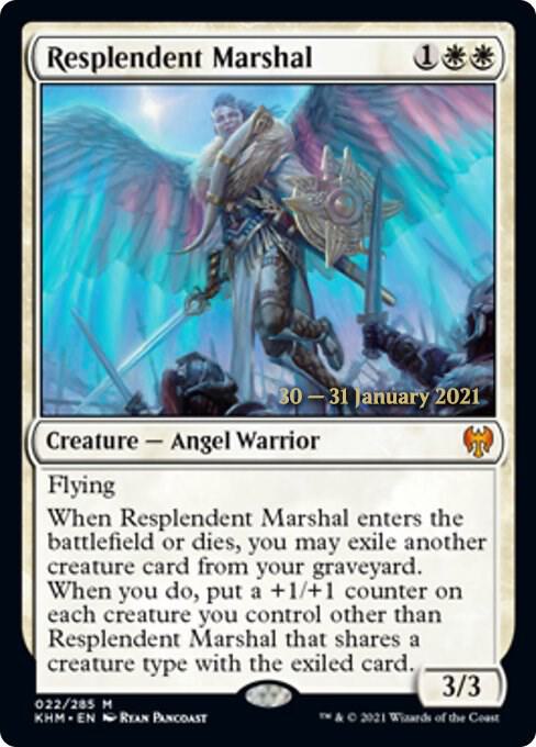 Resplendent Marshal 22s/1 (Prerelease Cards)  - Foil | Good Games Modbury