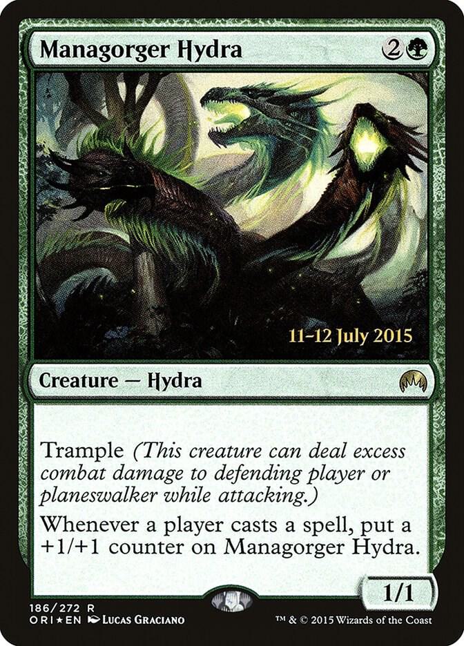 Managorger Hydra 186 (Prerelease Cards)  - Foil | Good Games Modbury