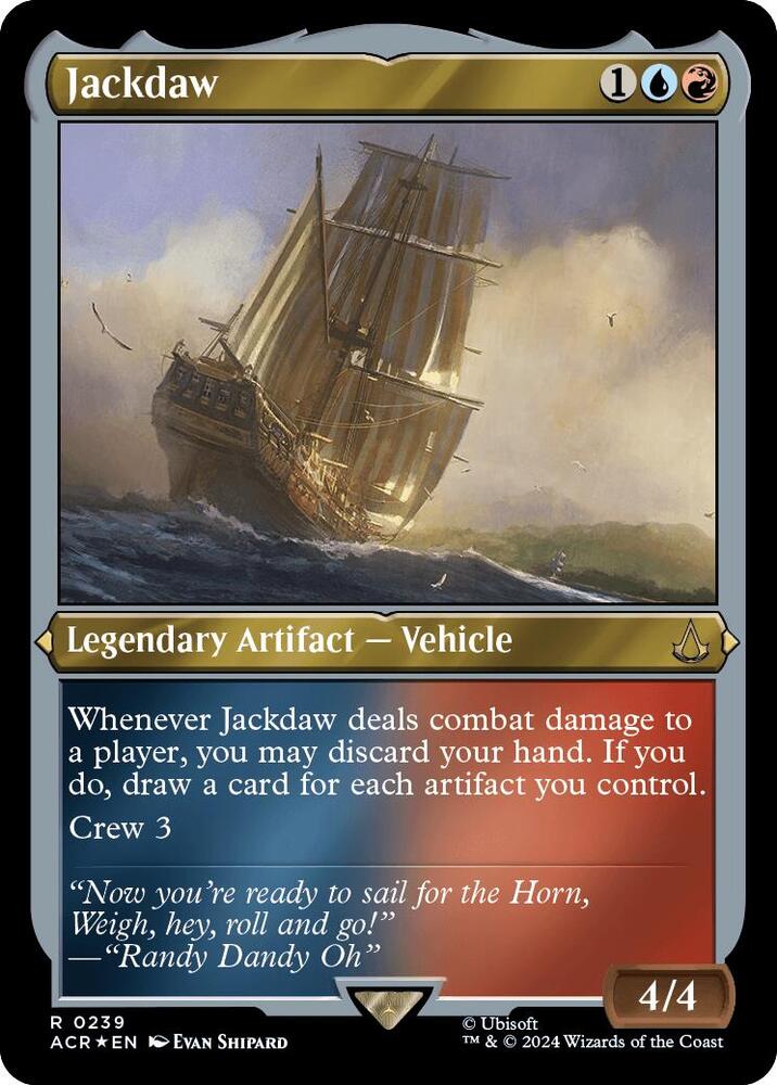 Jackdaw 239 (Universes Beyond: Assassin's Creed)  - Etched Foil | Good Games Modbury