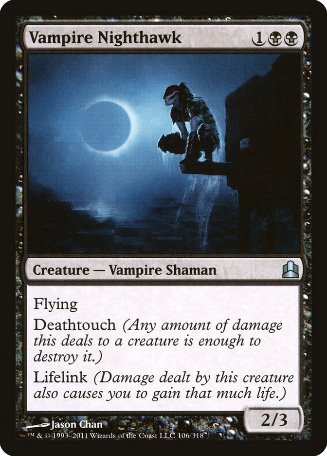 Vampire Nighthawk [Commander 2011] | Good Games Modbury