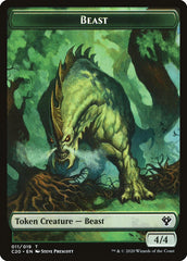 Bird Illusion // Beast (011) Double-Sided Token [Commander 2020 Tokens] | Good Games Modbury