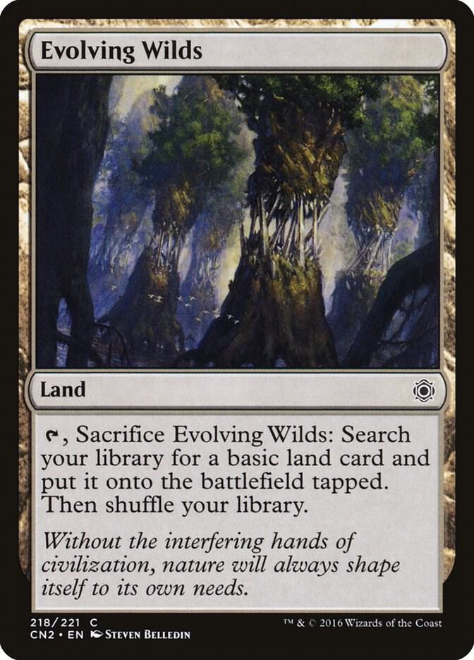 Evolving Wilds 218/221 (Conspiracy: Take the Crown)  - Foil | Good Games Modbury