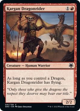Kargan Dragonrider 81/135 (Magic Game Night: Free-For-All)  | Good Games Modbury
