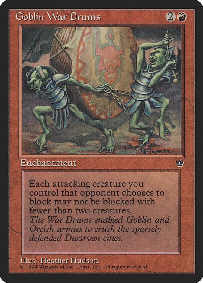 Goblin War Drums 58c/187 (Fallen Empires)  | Good Games Modbury
