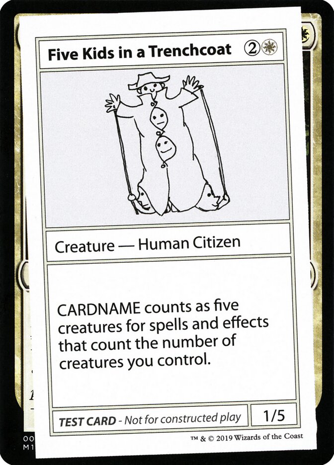 Five Kids in a Trenchcoat 5/121 (Mystery Booster: Convention Edition Exclusives)  | Good Games Modbury