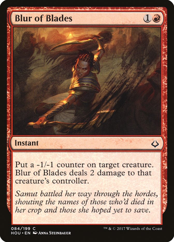 Blur of Blades 84/199 (Hour of Devastation)  - Foil | Good Games Modbury