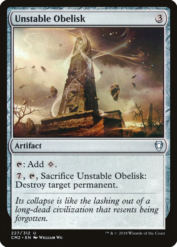 Unstable Obelisk [Commander Anthology Volume II] | Good Games Modbury