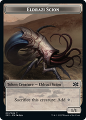 Boar // Eldrazi Scion Double-Sided Token [Double Masters 2022 Tokens] | Good Games Modbury