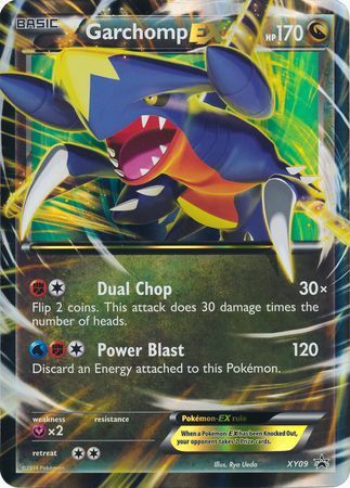 Garchomp EX (XY09) (Jumbo Card) [XY: Black Star Promos] | Good Games Modbury