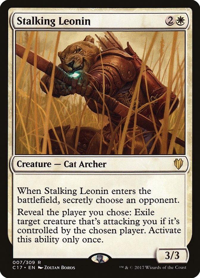 Stalking Leonin [Commander 2017] | Good Games Modbury