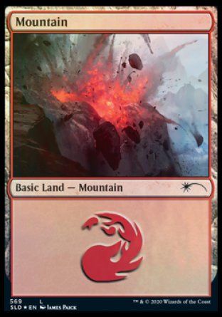 Mountain (Smashing) (569) [Secret Lair Drop Promos] | Good Games Modbury