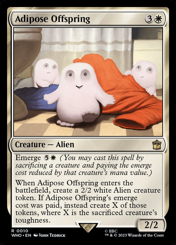 Adipose Offspring 10/331 (Universes Beyond: Doctor Who)  - Foil | Good Games Modbury