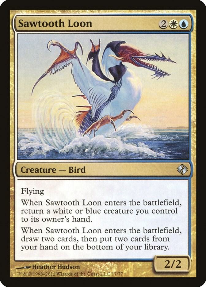 Sawtooth Loon 17/77 (Duel Decks: Venser vs. Koth)  | Good Games Modbury