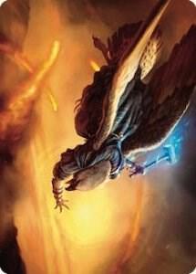 Battlewing Mystic Art Card 14 (Art Series: Dominaria United)  | Good Games Modbury
