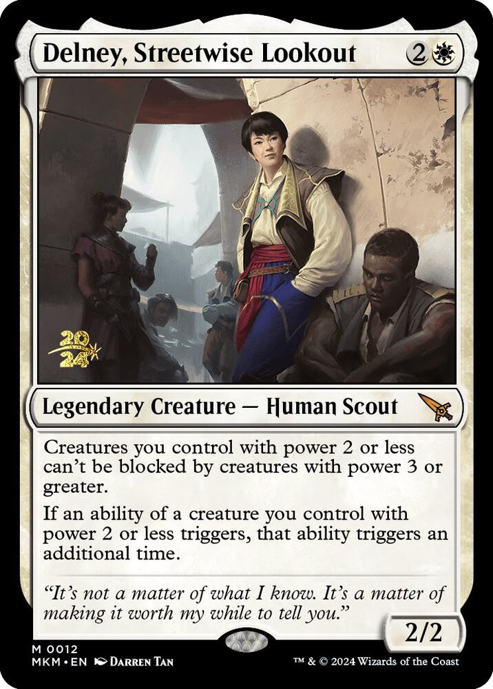 Delney Streetwise Lookout 12s/182 (Prerelease Cards)  - Foil | Good Games Modbury
