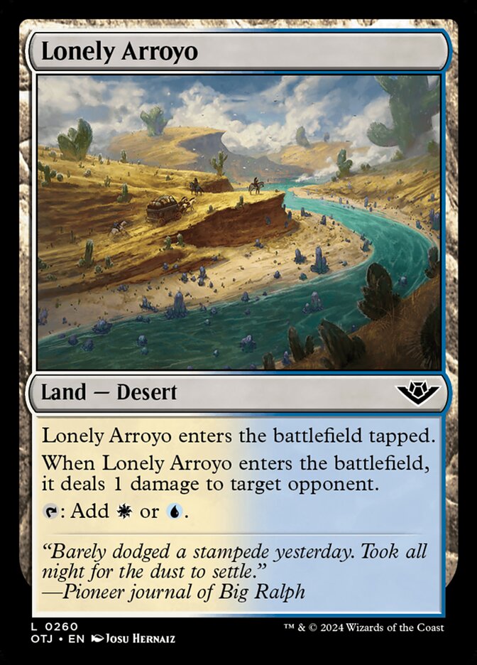 Lonely Arroyo 260/286 (Outlaws of Thunder Junction)  | Good Games Modbury