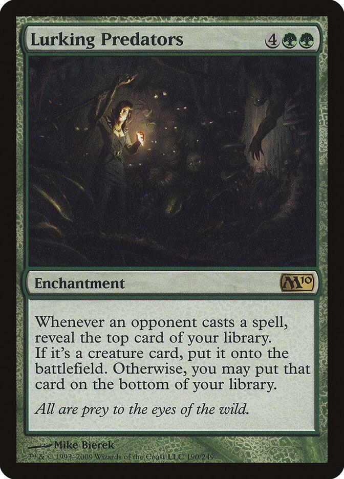 Lurking Predators 190 (Magic 2010 (M10))  - Foil | Good Games Modbury