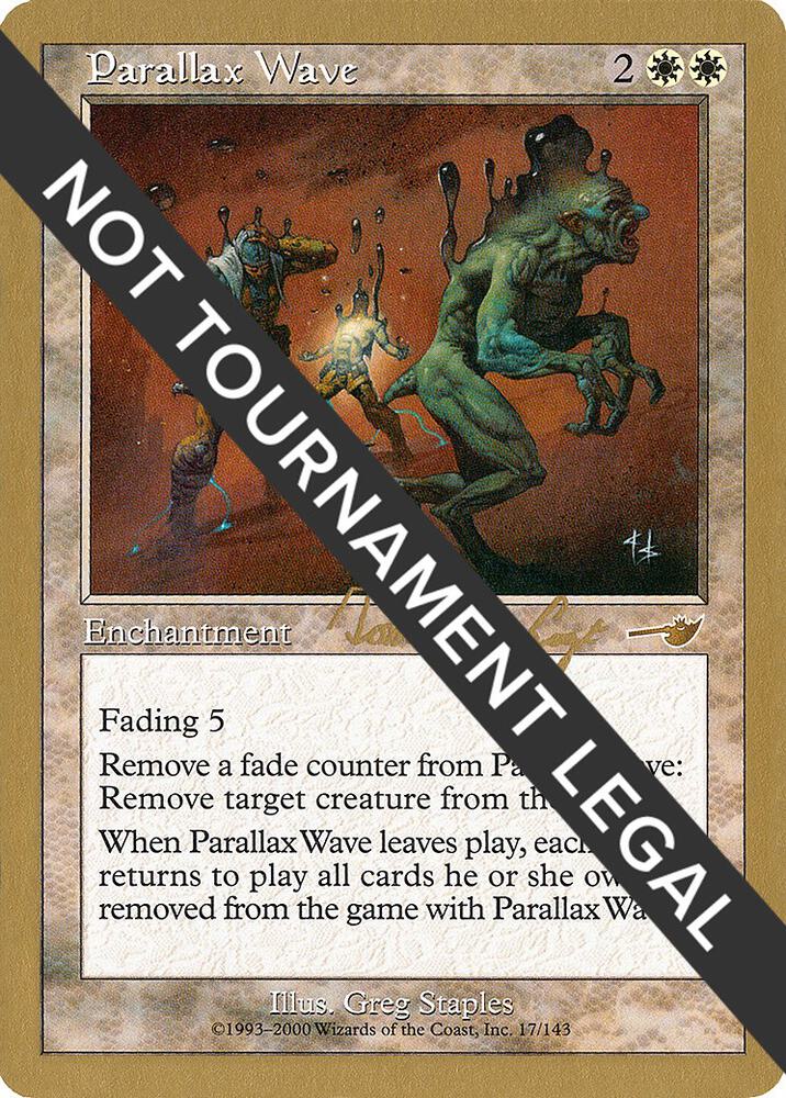 Parallax Wave 2000 Tom van de Logt NMS tvdl17/117 (World Championship Decks)  | Good Games Modbury