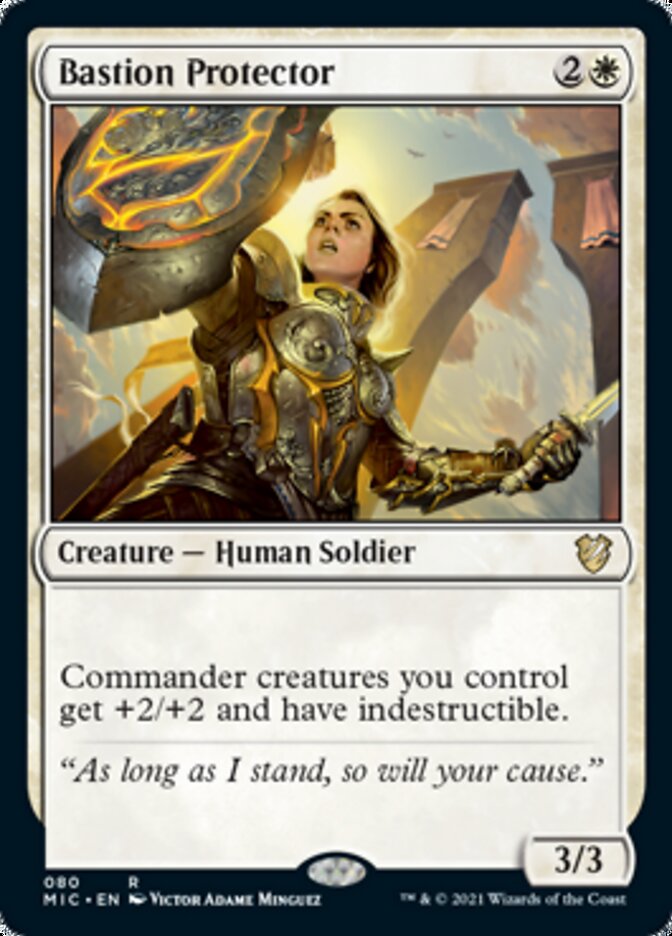 Bastion Protector [Innistrad: Midnight Hunt Commander] | Good Games Modbury