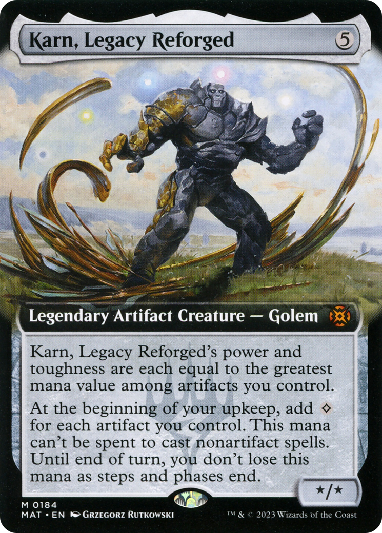 Karn, Legacy Reforged (Extended Art) [March of the Machine: The Aftermath] | Good Games Modbury