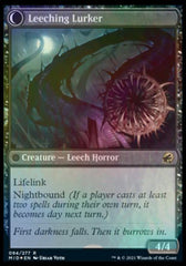 Curse of Leeches // Leeching Lurker [Innistrad: Midnight Hunt Prerelease Promos] | Good Games Modbury
