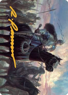 Shanid Sleepers Scourge Art Card Gold Stamped Signature 54 (Art Series: Dominaria United)  | Good Games Modbury