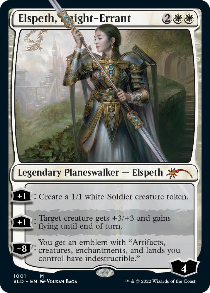 Elspeth, Knight-Errant 1001 (Secret Lair Drop Series)  - Foil | Good Games Modbury